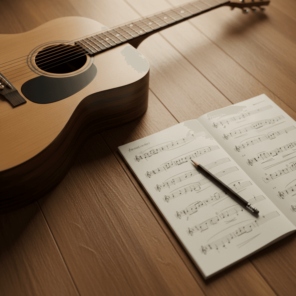 Composición artesanal de música y letra original